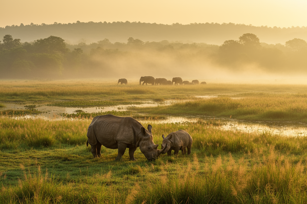 assam- kaziranga national park