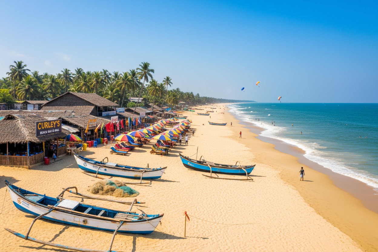 Goa- north goa, south goa beaches trip