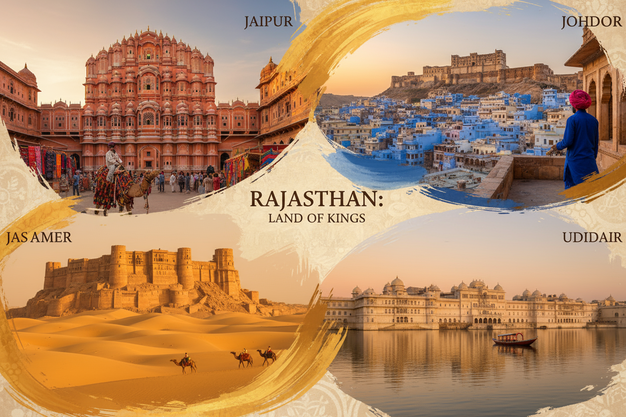 Rajasthan- jaipur, jodhpur, jaisalmer, udaipur trip